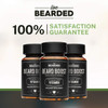 Live Bearded: Beard Boost - Beard Hair Growth Multivitamins With Biotin 10,000Mcg, Vitamin C, Vitamin E And Zinc - 30-Day Supply - Thick, Strong, Full Beard Growth Support - Made In The Usa