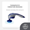 Homedics Thera-P Hot & Cold Handled Variable Speed Massager With 8 Custom Attachment For Sore Or Overworked Muscles