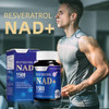 Nad Supplement - Liposomal Nad+ Supplement With Resveratrol 90 Count （1500Mg）