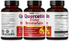 Premium High Purity Quercetin 98% With Bromelain Capsules Equivalent To 3470 Mg - Maximum Potency With Green Tea Ashwagandha - Supports Overall Health Strength Energy - 90 Days Supply