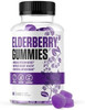 Elderberry Gummies  #1 Elderberry Gummy Supplement W/Vitamin C & Zinc To Improve Immune Health, Heart Health With Powerful Antioxidants  Dairy & Gluten For Men & Women - 60 Gummies