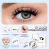 Magnetic Eyelashes Without Eyeliner - No Glue 3D False Eyelashes Kit, Magnetic Eyelashes Natural Look