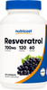 Nutricost Resveratrol 700Mg, 120 Capsules - Vegan, Gluten Free, Non-Gmo