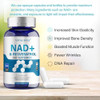 Nad+ Supplement 1500 Mg - 120 Capsules True Nad+ & Resveratrol, Nmn Alternative For Anti-Aging, Antioxidant Support, Metabolism & Energy Boost