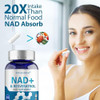 Nad+ Supplement 1500 Mg - 120 Capsules True Nad+ & Resveratrol, Nmn Alternative For Anti-Aging, Antioxidant Support, Metabolism & Energy Boost