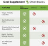 Deal Supplement Magnesium Glycinate 500Mg, 240 Veggie Capsules  Chelated For Easy Absorption  Highly Purified Essential Trace Mineral For Muscle, Joint, Heart, & Digestive Health