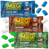 Meg Gum  Military Energy Gum  100Mg Of Caffeine Per Piece  15 Piece Sample Pack  Caffeine Gum To Boost Performace Energy And Focus Gum  Caffeinated Gum Military Gum Sports Gum Gym Gum
