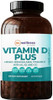 Reignite Wellness By Jj Virgin Vitamin D Plus - Relevant Serving Of 5000 Iu, Highly Absorbable Vitamin D + Vitamin K1 & K2 - Gg Supplement For Immune Health - Bone And Heart Supplement (60 Softgels)