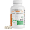 Bronson Vitamin D3 USDA Certified Organic - 2,000 IU 360 Count