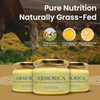 ARMORICA Raw Concentrated Butter Oil | Cold-Processed Butter Oil Made From Grass-fed Cow's Milk | Rich in Vitamins & Healthy Fats (230g)