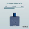 Blu Atlas Bountiful Cologne, 1.4 oz/100 ml – Refreshing and Sophisticated, Vegan Eau de Parfum for Men