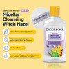 Dickinson's Micellar Cleansing Witch Hazel An All-in-1 Makeup Remover, Pore Refiner, Skin Cleanser and Toner Alcohol Free with Aloe for Sensitive Skin 8oz