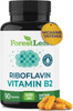 ForestLeaf Vitamin B2 Riboflavin 400mg 90 Veg Capsules