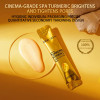 MERCILEN 6g10pcs Turmeric Vitamin C Hydrating Firming Mask - with Retinol Aloe Vera Hyaluronic Acid for Deep Cleansing & Moisture - Hypoallergenic Suitable for All Skin Types