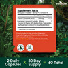 ForestLeaf Liposomal C - 1000mg Capsules - Immune Booster with MCT Oil & Sunflower Lecithin - Superior Absorption - High Dose C (Unflavored - 120 Veg Cap)