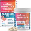 ForestLeaf Probiotics for Women 50 Billion CFU 26 Unique Strains Women's Probiotic and Prebiotics Support Digestive Health, w/ Cranberry, Hibiscus & D-Mannose for Vaginal PH Balance Urinary Gut (30 Caps)