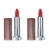 Maybelline Color Sensational Creamy Matte Lipstick  Touch Of Spice  2 Count