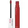 Maybelline Super Stay Matte Ink Liquid Lipstick Makeup Long Lasting High Impact Color Up To 16H Wear Self-Starter Light Red And Hustler Red Brown