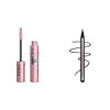 Maybelline Lash Sensational Sky High Waterproof Mascara Makeup  Volumizing  Lengthening  Defining & Hyper Easy Liquid Pen No-Skip Eyeliner  Satin Finish  Waterproof Formula  Pitch Black