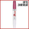 Maybelline Super Stay 24 Liquid Lipstick 2-Step Makeup With Moisturizing Balm  Infinite Petal Pink And Perpetual Plum Purple  1 Count Each Maybelline Super Stay 24 Liquid Lipstick 2-Step Makeup With Moisturizing Balm  Infinite Petal Pink And Perpetual Plum Purple  1 Count Each