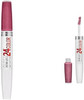 Maybelline Super Stay 24 Liquid Lipstick 2-Step Makeup Bundle With Timeless Rose Pink And Perpetual Plum Purple  1 Count Each