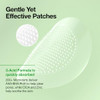 Auna Triple Acid Spot Care Microdart Patch Deep Early Stage Spot 200+ Microdarts With Aha + Bha + Pha Centella Hydrocolloid Patch For Overnight Non-Comedogenic Korean Skin Care (12Ea)