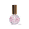 Blossom High-Shine Top Coat Laminate Infused With Real Flowers Made In Usa 0.5 Fl. Oz./15 Ml Pink