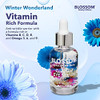 Blossom All Natural Eye Serum With Essential Oils Organic Cruelty   Moisturizing Infused With Real Flowers Made In Usa 0.5 Fl. Oz. Summer Breeze