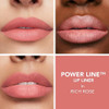 Buxom Full On Glossy Lip Oil In Cherry Flip Power Line Plumping Lip Liner In Rich Rose