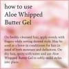 Camille Rose Aloe Whipped Butter Hair Styling GelWith Aloe Vera And Macadamia Oil For Moisture And Light HoldFor All Hair Types 8 Oz