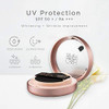 Hanskin Blemish Cover Conceal Cushion  Full Coverage Semi Matte Cushion Foundation Case Spf 50 +  Lightweight Flawless Corrects Redness [No. 21 Cream/Semi Matte / 0.38 Oz X 2 Refills]