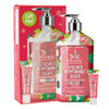 Hempz Crushed Peppermint Sugar   Set   Body Lotion And Lip Balm  For Men & Women