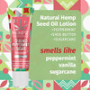 Hempz Crushed Peppermint Sugar   Set   Body Lotion And Lip Balm  For Men & Women