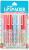 Lip Smacker Liquid Flavored Lip Gloss Friendship Pack  Tropical Punch Watermelon Cotton Candy & Sparkle & Shine Eyeshadow Makeup Palette Unicorn Palette   Christmas Make Up Collection