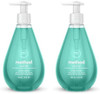 Method Gel Hand Soap Waterfall Biodegradable Formula 12 Oz (Pack Of 2)