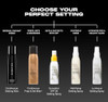 Morphe Mini Continuous Prep & Set Mist - Hydrating Setting Spray For Makeup & Skin Prep - Enriched With Ceramides And Antioxidants For A Radiant Finish (3 Count 1.3 Fl Oz)