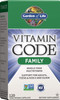 Garden Of Life Family Multivitamin Supplement - Vitamin Code Raw Whole Food Multivitamin For Men, Women, And Kids, Vegetarian, 120 Capsules