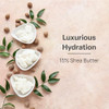 Qrxlabs Shea Foot Cream 4 Oz - Hydrating & Cooling Formula With 15% Shea Butter Spearmint Vitamin E Glycolic Acid - Non-Greasy Quick-Absorbing Paraben-  - Repair Dry Cracked Feet