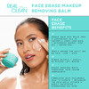 Real Techniques Real Clean Face Erase Makeup Removing Balm Hydrating Makeup Cleansing Balm Remove Stubborn Makeup Hyaluronic Acid Moisturizes & Vitamin A Helps Exfoliate 2 Fl. Oz Jar