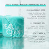 Real Techniques Real Clean Face Erase Makeup Removing Balm Hydrating Makeup Cleansing Balm Remove Stubborn Makeup Hyaluronic Acid Moisturizes & Vitamin A Helps Exfoliate 2 Fl. Oz Jar