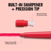Revlon Colorstay Lip Liner Makeup With Built-In Sharpener Longwear Rich Colors Smooth Application 670 Wine 0.01 Oz