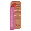 Makeup Revolution- Blush & Highlight Stick- Coral Dew   Creamy Blendable Matte Blush   Highlighter To Lift The Cheeks   Add Dimension & Create Shadows - 4.3 G