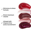 Revolution Beauty London Shimmer Bomb Lip Gloss Lip Tint Infused With Vitamin E Shimmery Finish Comes In 6 Colors Sparkle