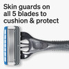 Schick Hydro 5 Disposable Razor For Men With Hydrating Gel Reservoir 3 Count (Pack Of 1)