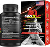 Vitality Enhancer for Men | Fast-Acting Testosterone Booster & Daily Supplement to Support Male Health & Libido | Potenciadores de Testosterona | Made in USA (1 Month Supply, 60 Caplets)