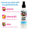 Socozy Multi Styler Styling Hair Spray For Kids Safe For Everyday Use (5.2 Fl Oz) Holds Like A Light Gel Gentle Formula With Quinoa Vitamin B5 & Aloe No Parabens Sulfates Or Synthetic Colors
