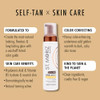 ST. MORIZ Advanced Color Correcting Self Tanner Mousse in Ultra Dark with Tanning Mitt - 7.78 Fl Oz - Color Correcting Instant Self Tanning Foam for Face & Body - Long Lasting & Streak