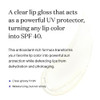 Supergoop Lipscreen Shine Spf 40 0.34 Fl Oz - Water-Resistant Clear Lip Gloss - Broad Spectrum Spf Lip Balm With Grape Seed Extract Sunflower Seed Oil & Kelp Extract - Non-Sticky Formula Supergoop Lipscreen Shine Spf 40 0.34 Fl Oz - Water-Resistant Clear Lip Gloss - Broad Spectrum Spf Lip Balm With Grape Seed Extract Sunflower Seed Oil & Kelp Extract - Non-Sticky Formula