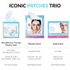 Talika Patch Me If You Can Set Hydrating Skincare Set With Eye Forehead And Lip Masks Biocellulose Masks With Hyaluronic Acid & Eye Therapy Patches Hydrate Plump And Smooth