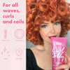 Umberto Giannini Curl Jelly & Foam Mousse Duo - Vegan & Cruelty- Styling Gel And Mousse For Defrizzing Curly Or Wavy Hair
